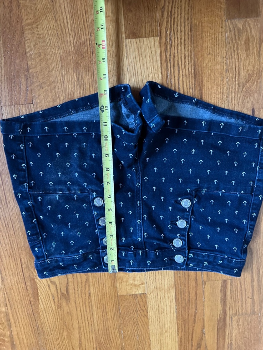 Sailor themed nautical shorts - Picture 3 of 5